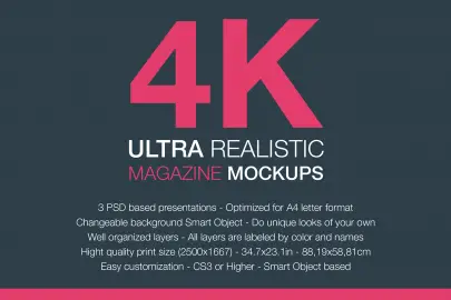 KMagazineUltraRealisticMockups