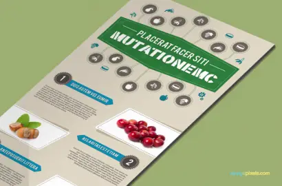 Food and Nutrition Infographic Template