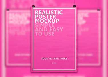 Poster Mockup Templates for Designers