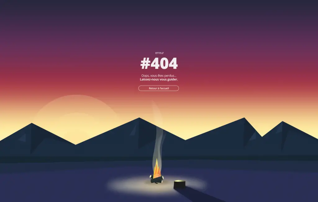 404 Error Page Illustration