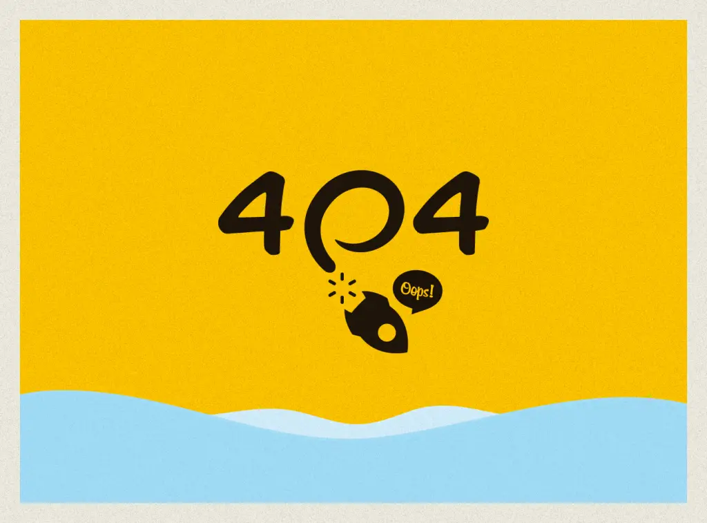 404 Error Page Illustration