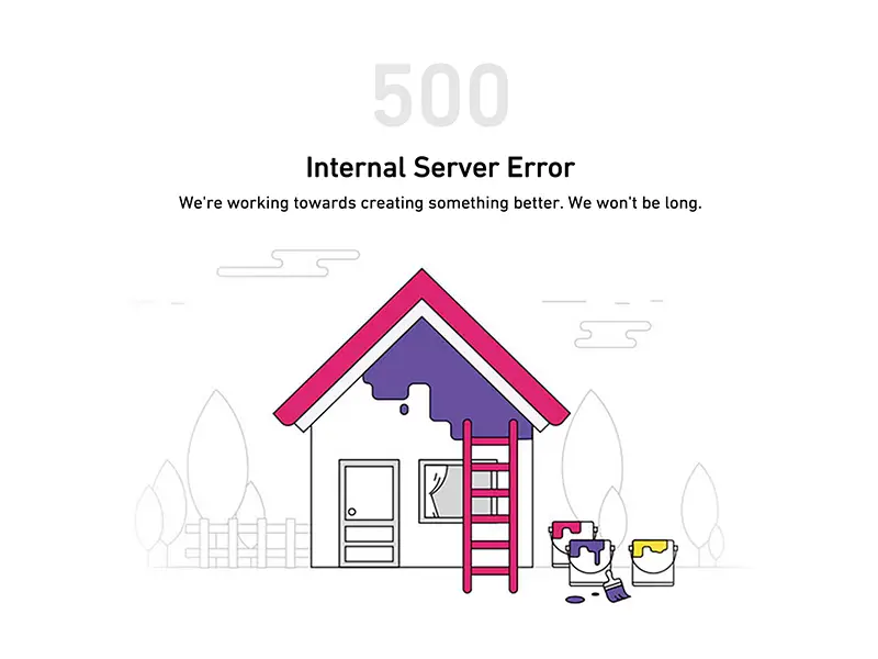 404 Error Page Illustration