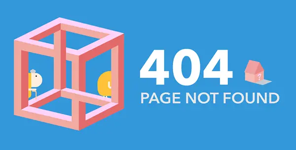 404 Error Page Illustration