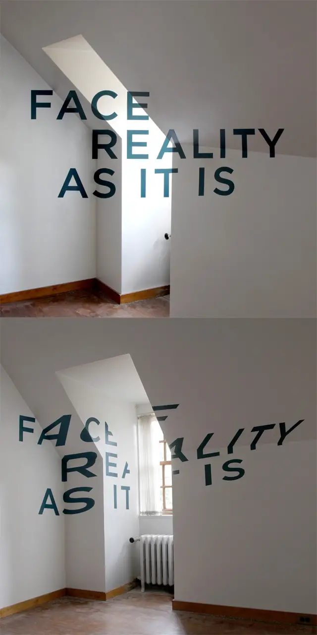 Anamorphic typography