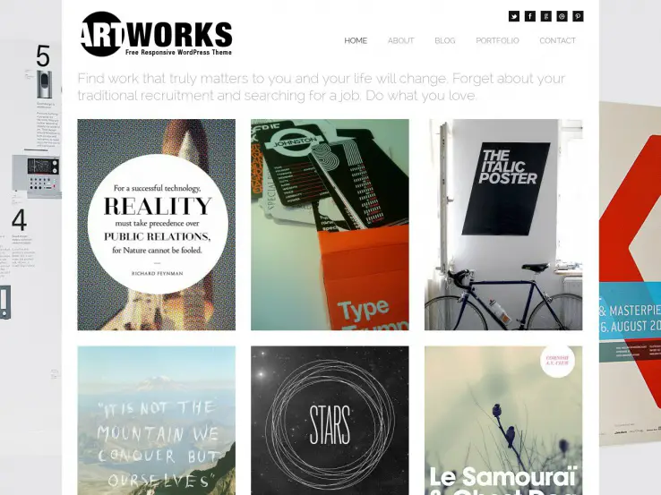 ArtWorks WordPress Portfolio Theme