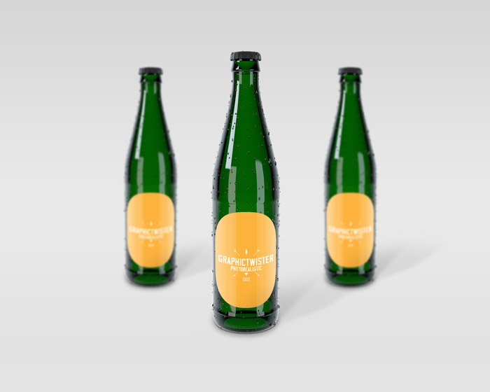 Beer Bottle Mockup