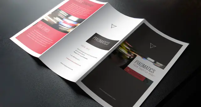 Corporate Tri-Fold Brochure Template