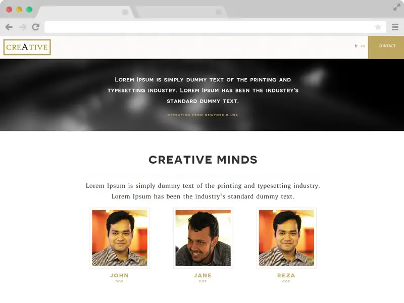 Creative - Multilingual Creative Agency Template with Bootstrap & HTML5