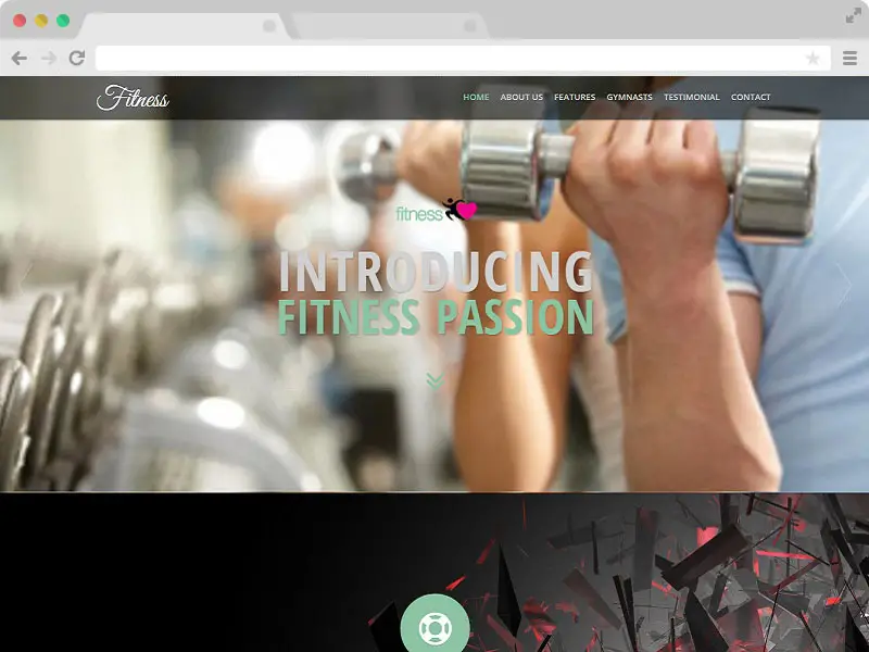 Fitness - Gym Website Responsive Template with Bootstrap