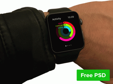 Free Apple Watch Mockup