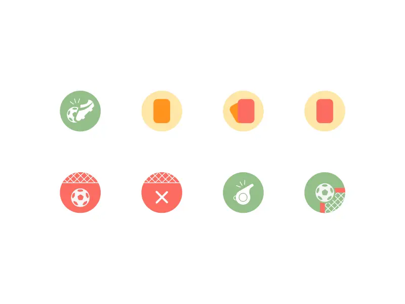 Free Soccer Icons AI Set