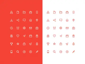 Free Useful PSD Icons Set