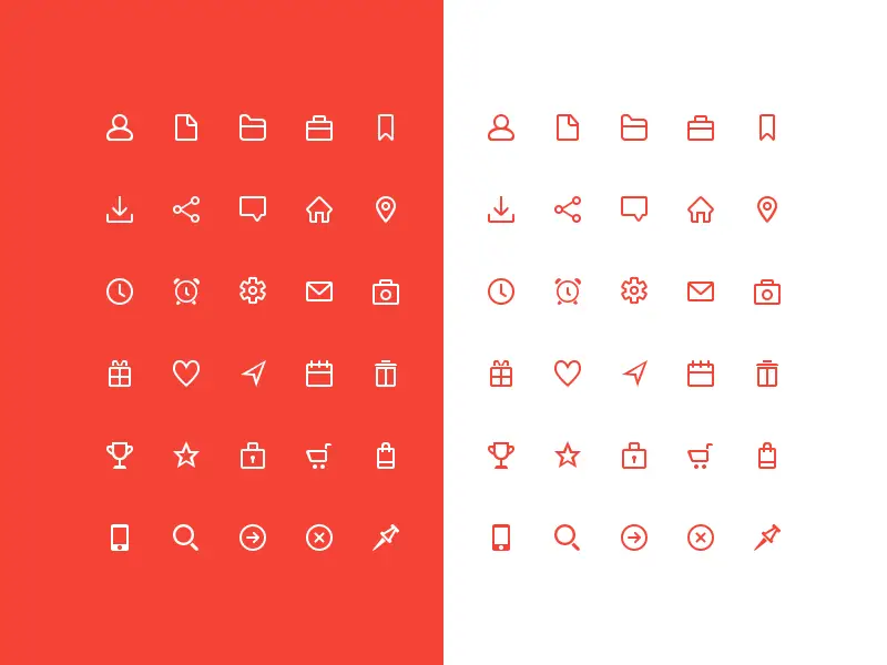 Free Useful PSD Icons Set