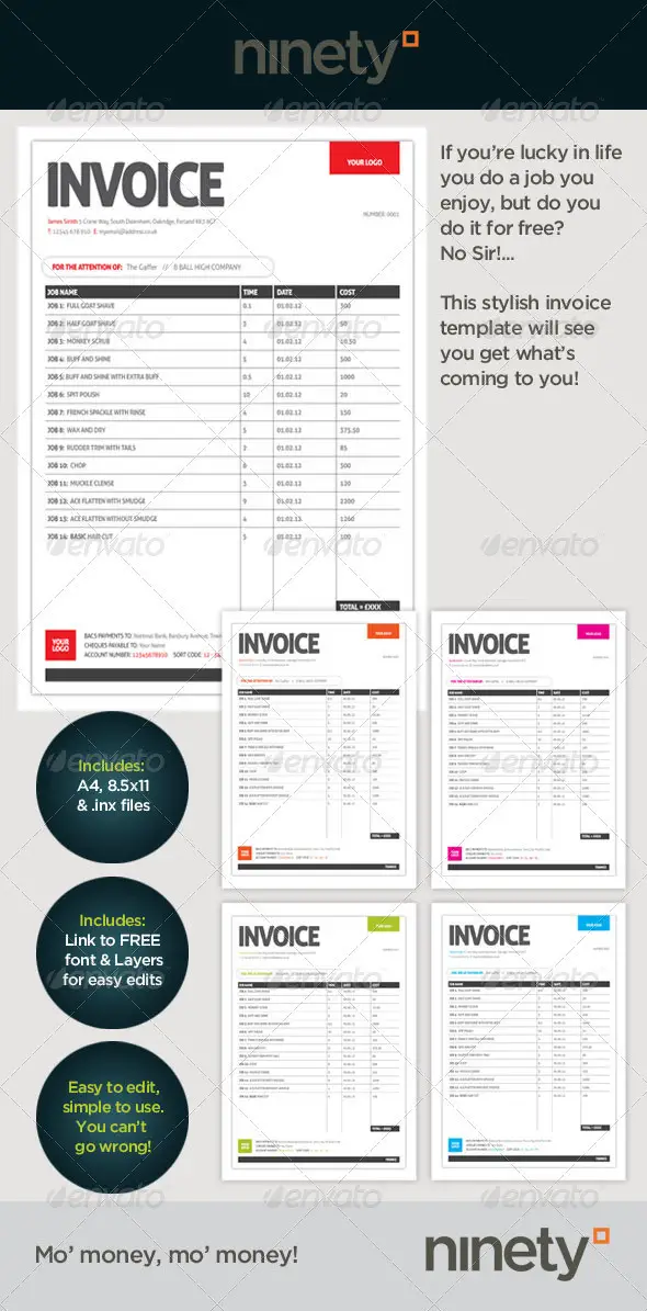 Generic Invoice Template