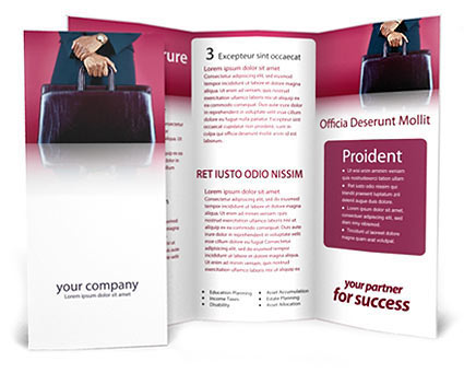 Lawyer Case Brochure Template