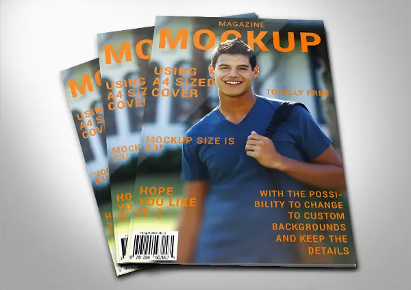 Magazine Cover Mockup