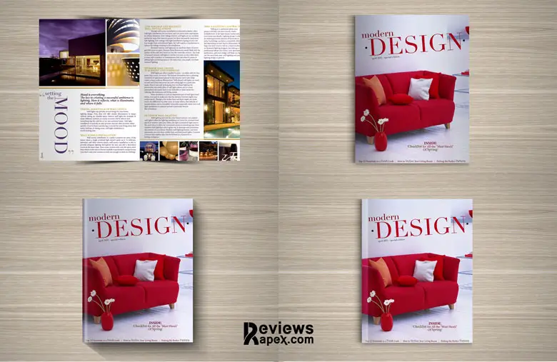 Mock up Design for Fabulous Magazine