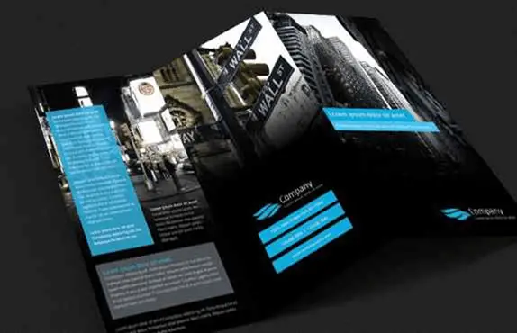 Modern Tri-Fold Brochure Design Template