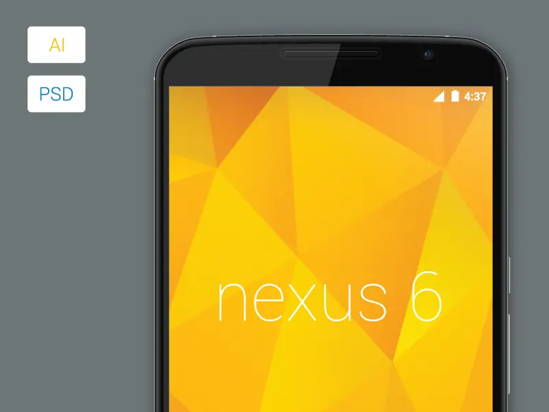 Nexus 6 Mockup