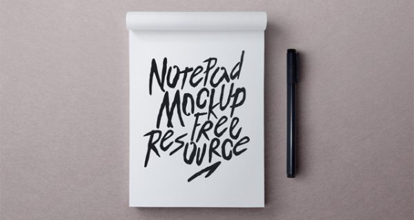 Download Notepad Mockup PSD - Free Download - PSD Templates Blog