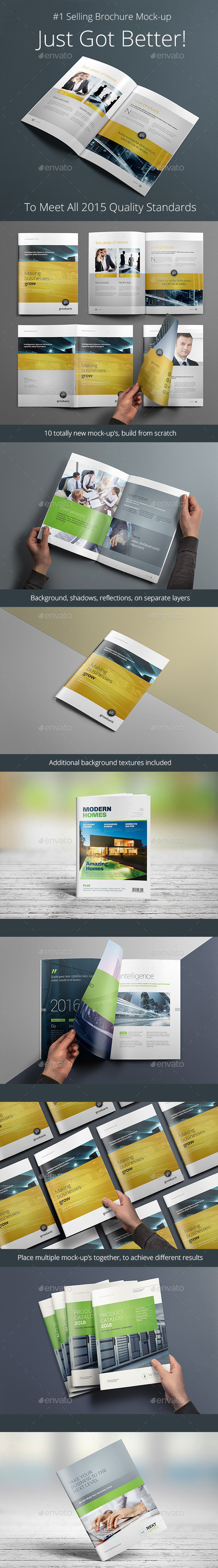 Photorealistic Brochure Mockup