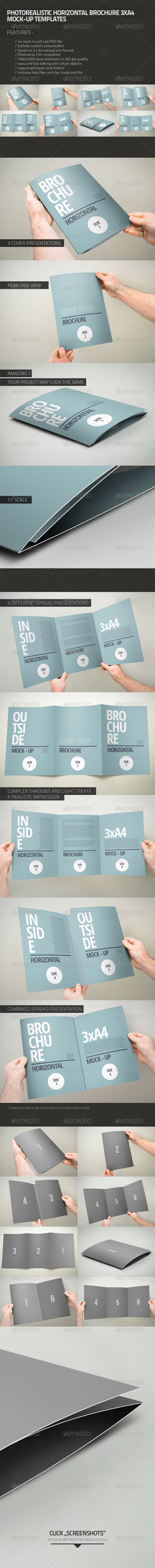 Photorealistic Brochure Mockup