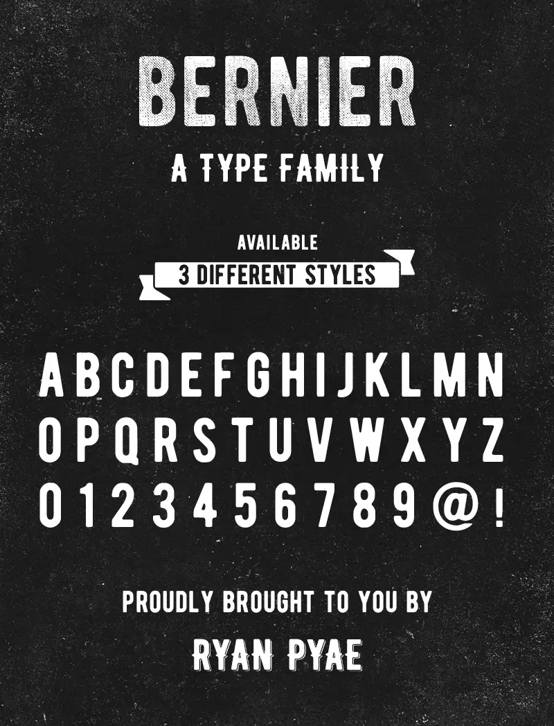 BERNIER Font Free Download