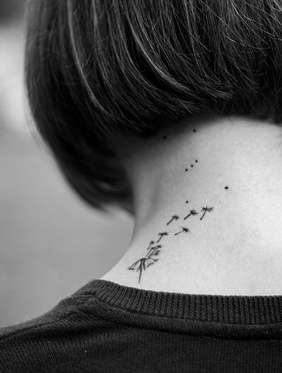 Back of Neck Tattoos