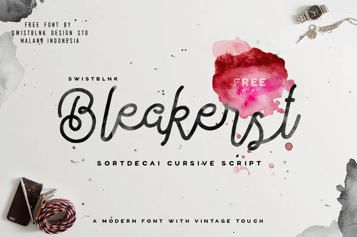 Bleakerst Free Font