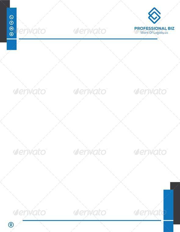 Clean Corporate Business Letterhead