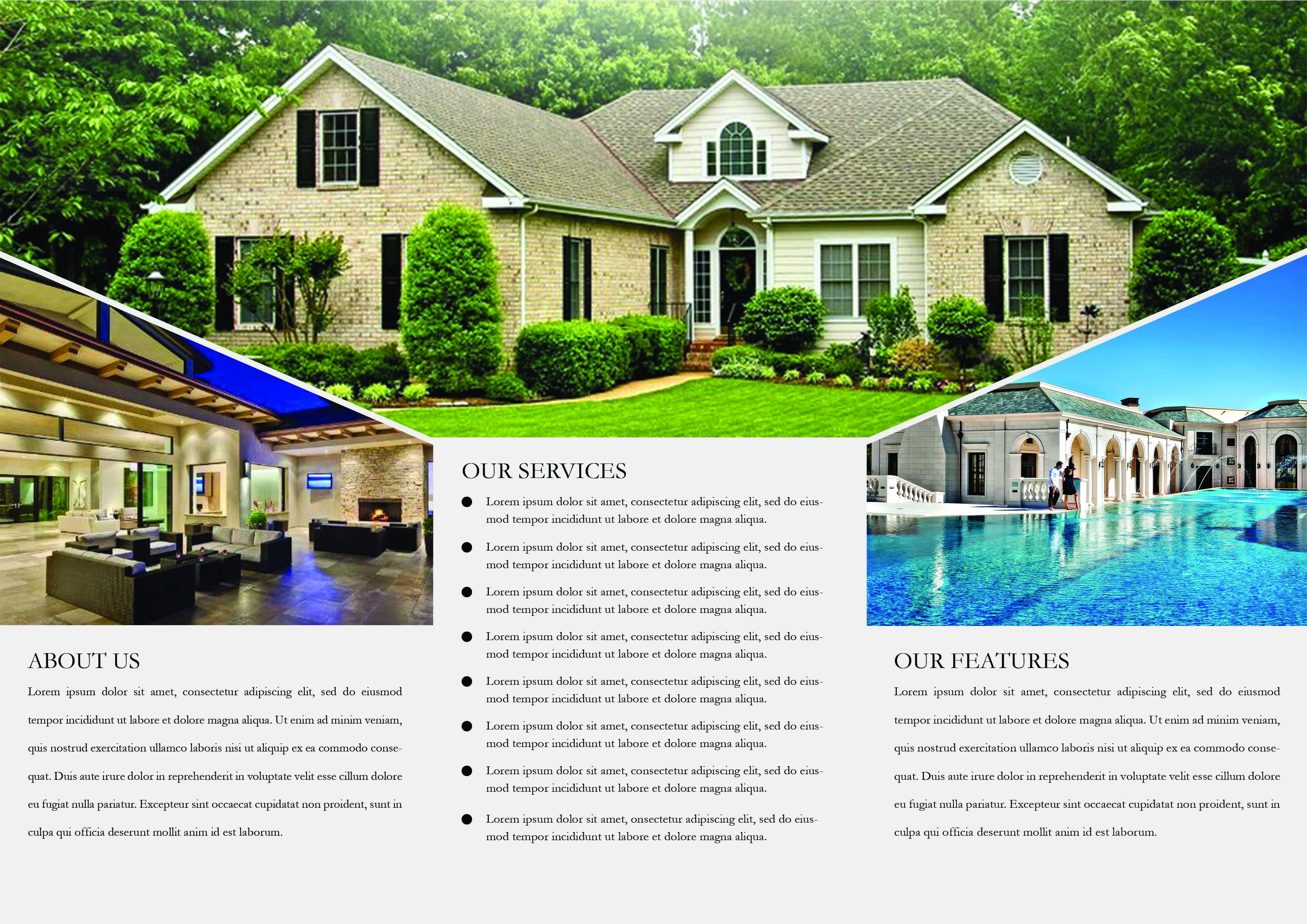 Real estate Brochure Template