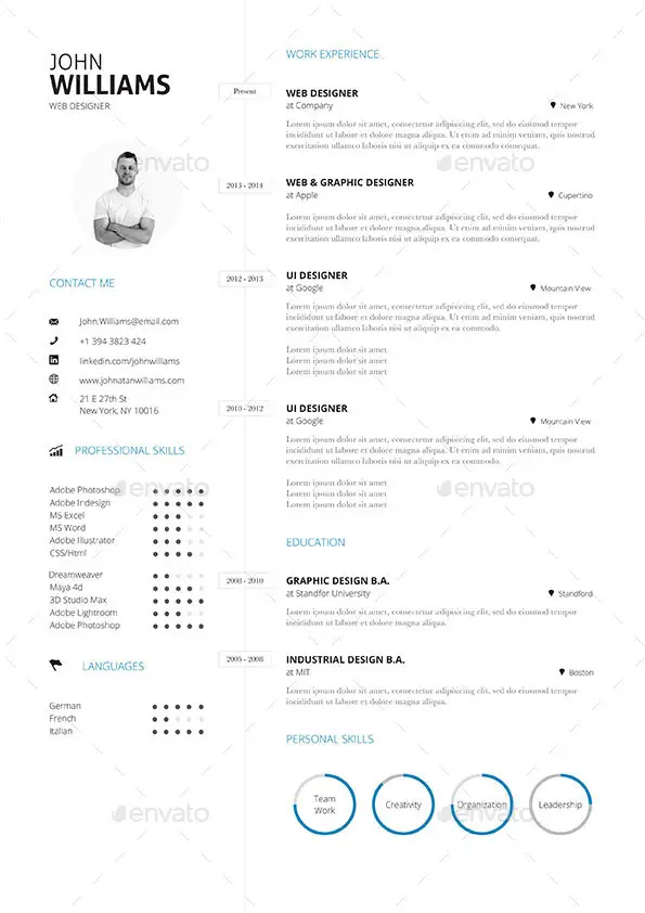 Clean Resume Vol. 3