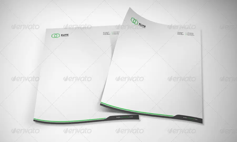 Corporate Letterhead Template