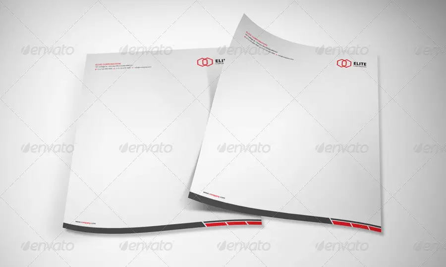 Corporate Letterhead Template