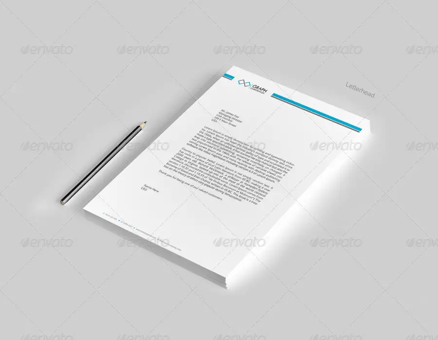 Corporate Letterhead Template