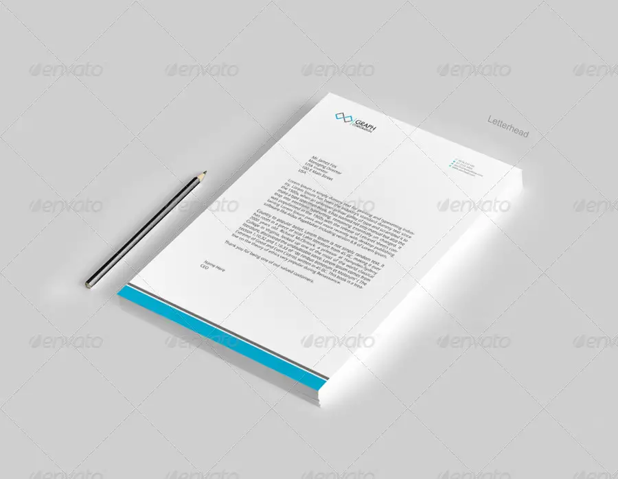 Corporate Letterhead Template