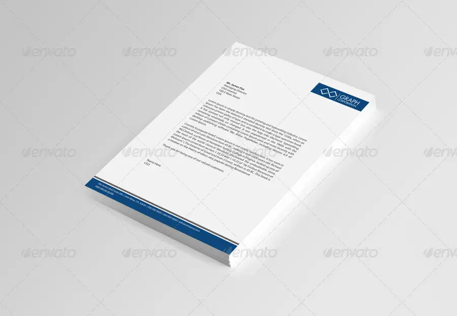 Corporate Letterhead Templates