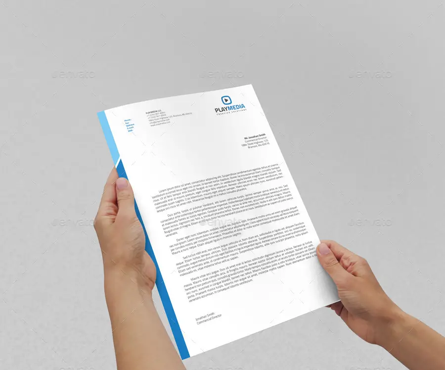 Corporate Letterhead Vol.2 with MS Word Doc