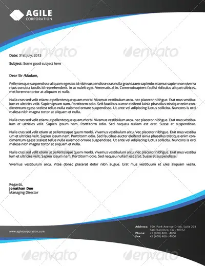 Corporate Letterhead vol 1 with MS Word