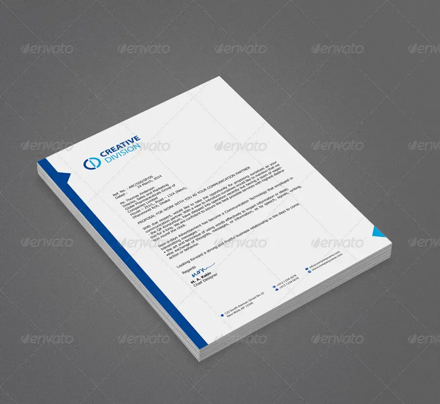 Corporate Letterhead