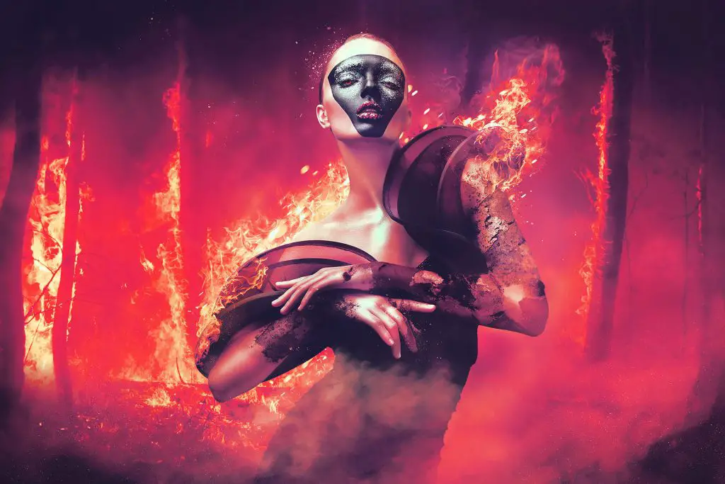 Create Burnt Lady Photo Manipulation in Photoshop