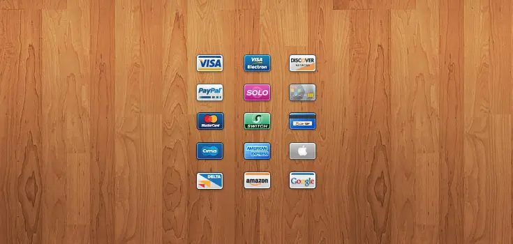 Free Mini Credit Card Icons