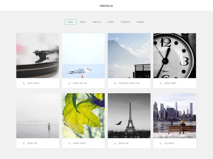 GK Portfolio WordPress Photography Theme