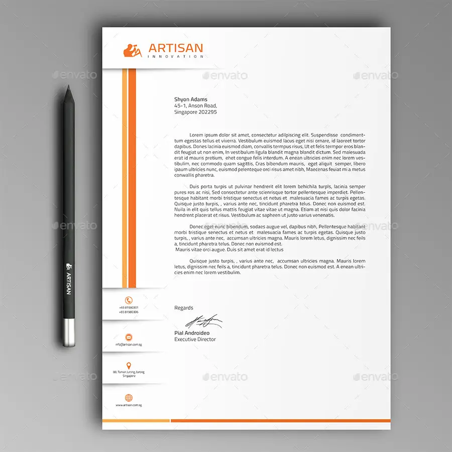 Letterhead Template