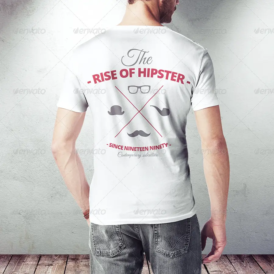 Men T-Shirt Mockup