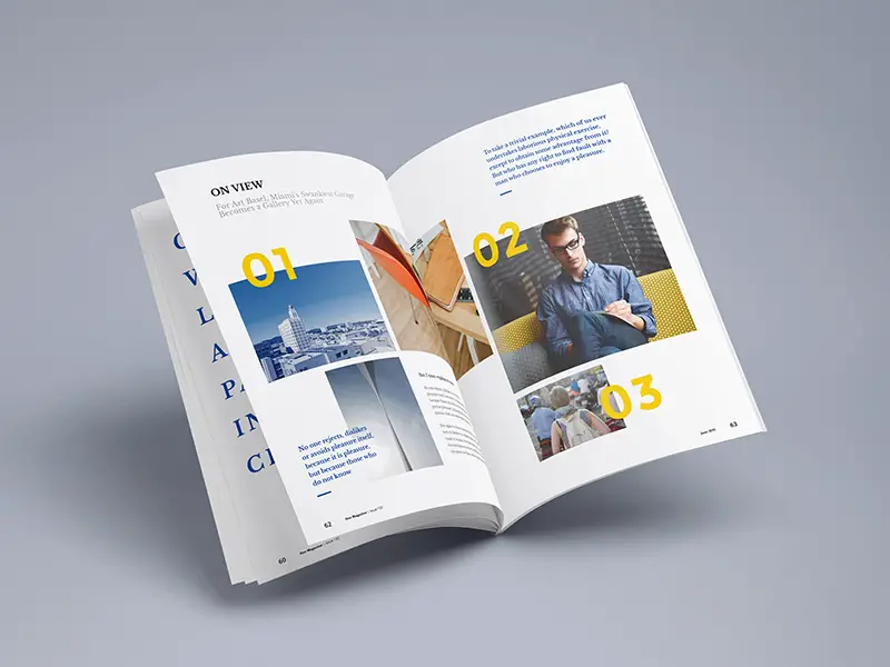 Photorealistic Magazine PSD Mockup