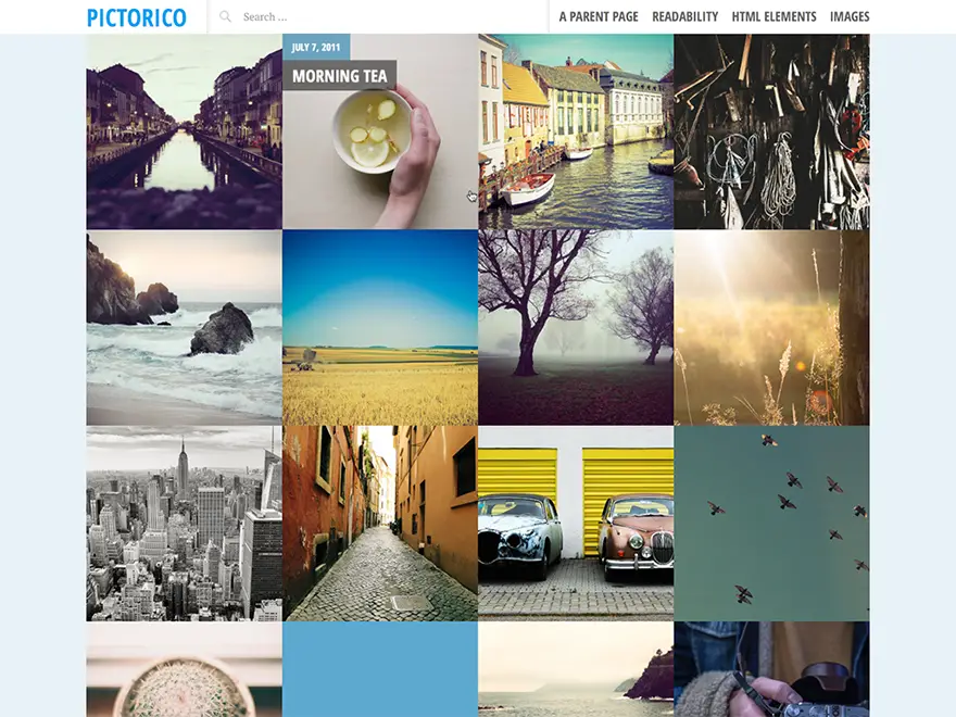 Pictorico WordPress Photography Theme