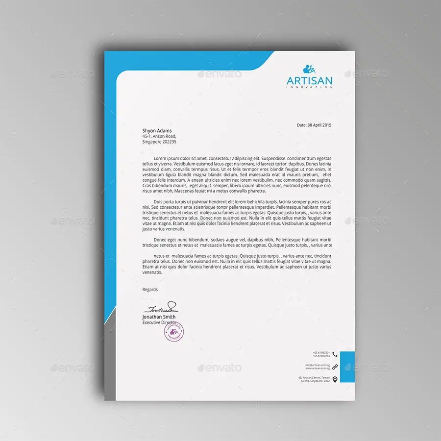 Professional Letterhead Template