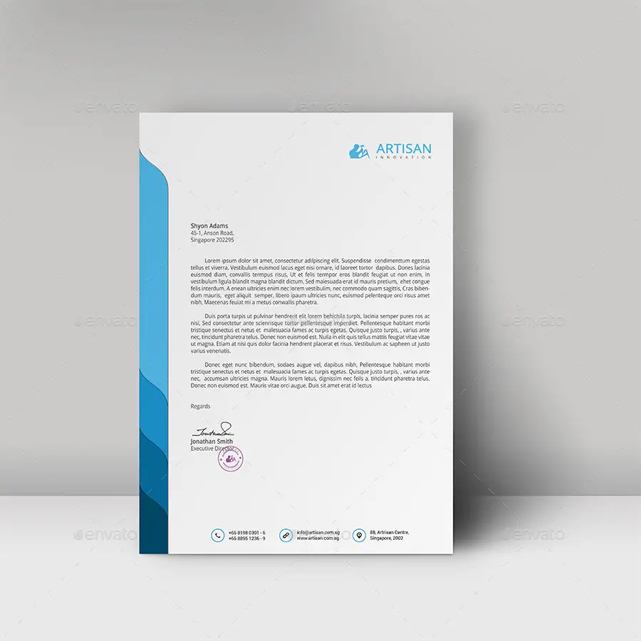 Professional Letterhead Template