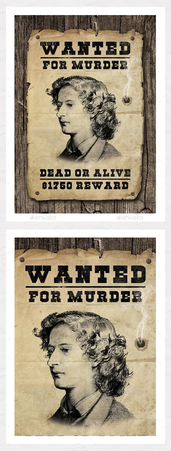 Wanted Poster Graphic